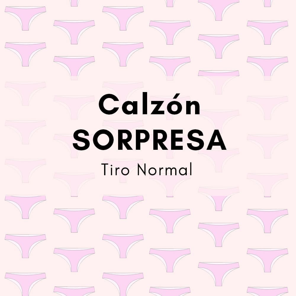 Calzón Tiro Normal Sorpresa