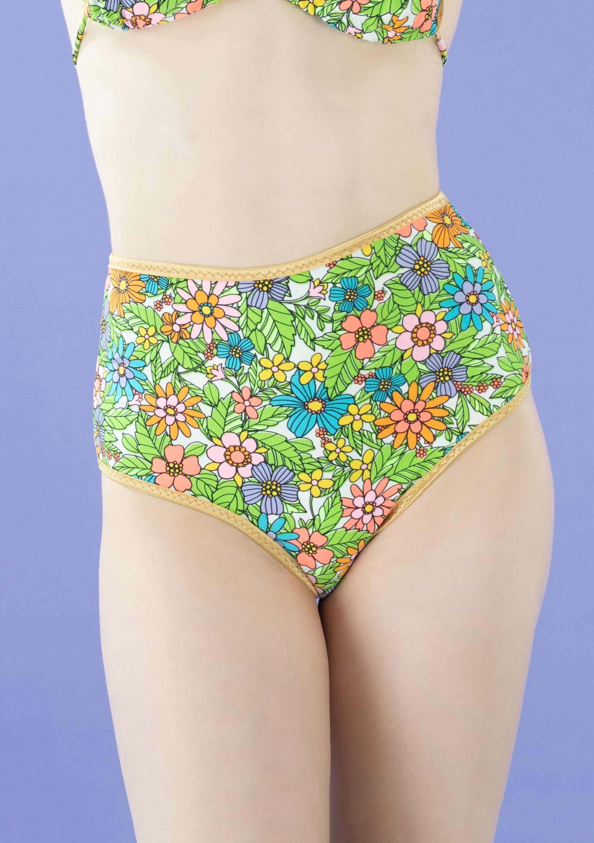 Calzón Bikini Elafonisi Tiro Alto